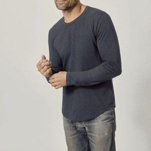 Buck Mason Dark Gray Long Sleeve Tee